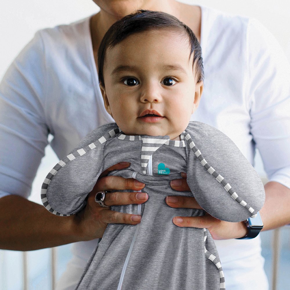 แต่งตัวอย่างไรเพื่อใส่ผ้าห่อตัว Love To Dream™ Love To Dream ผ้าห่อตัวเด็กแรกเกิด สีเทา